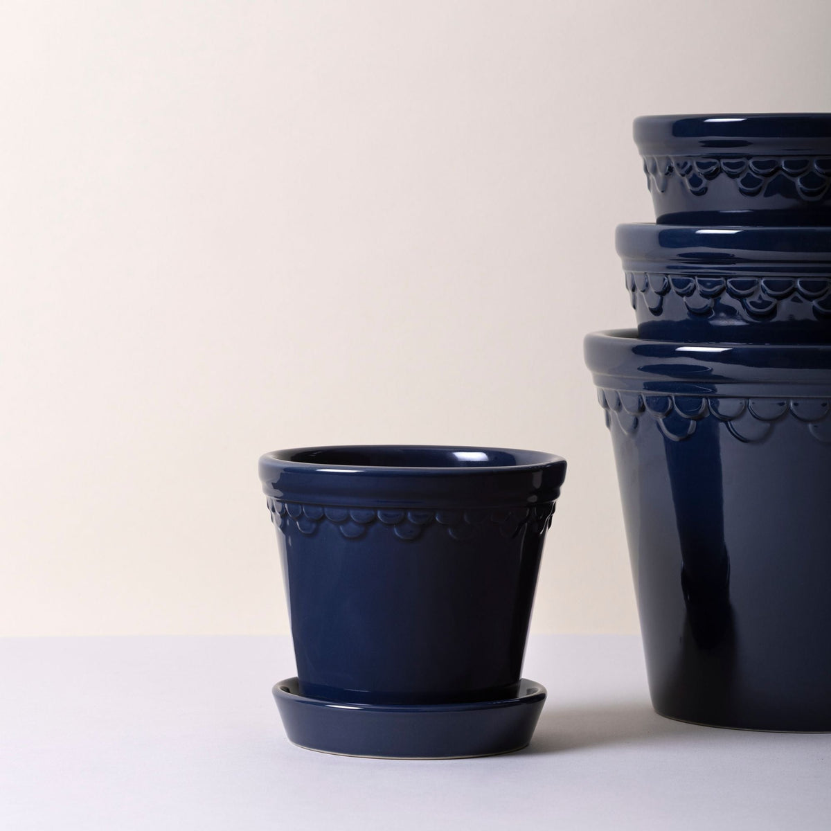 Copenhagen Ø14 Planter & Saucer