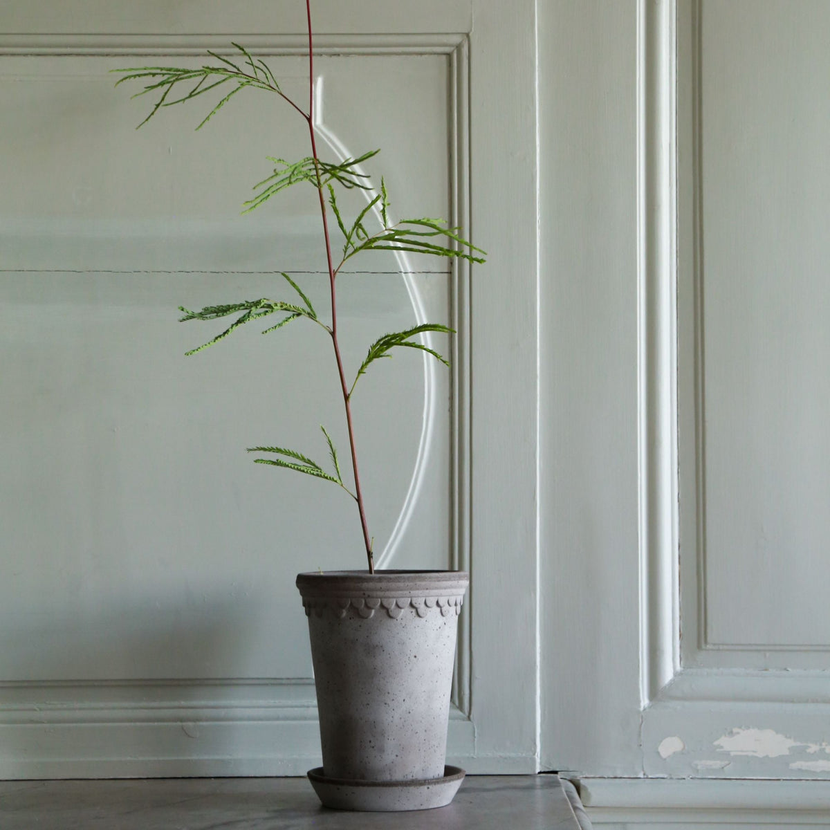 Copenhagen Ø18 Tall Planter & Saucer