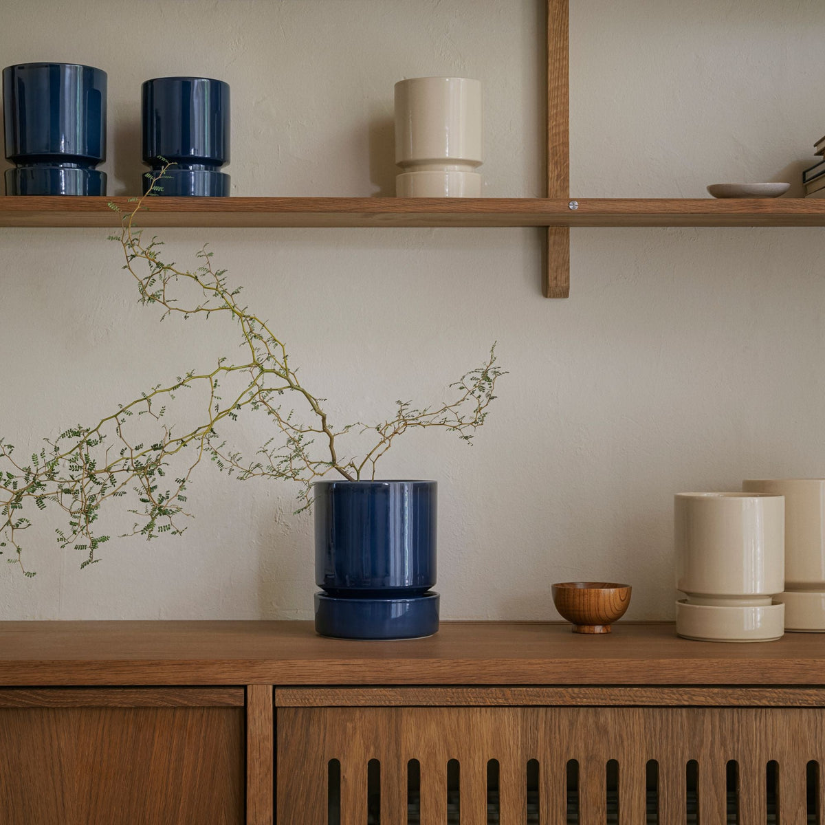 Hoff Ø14 Planter & Saucer Gift Set