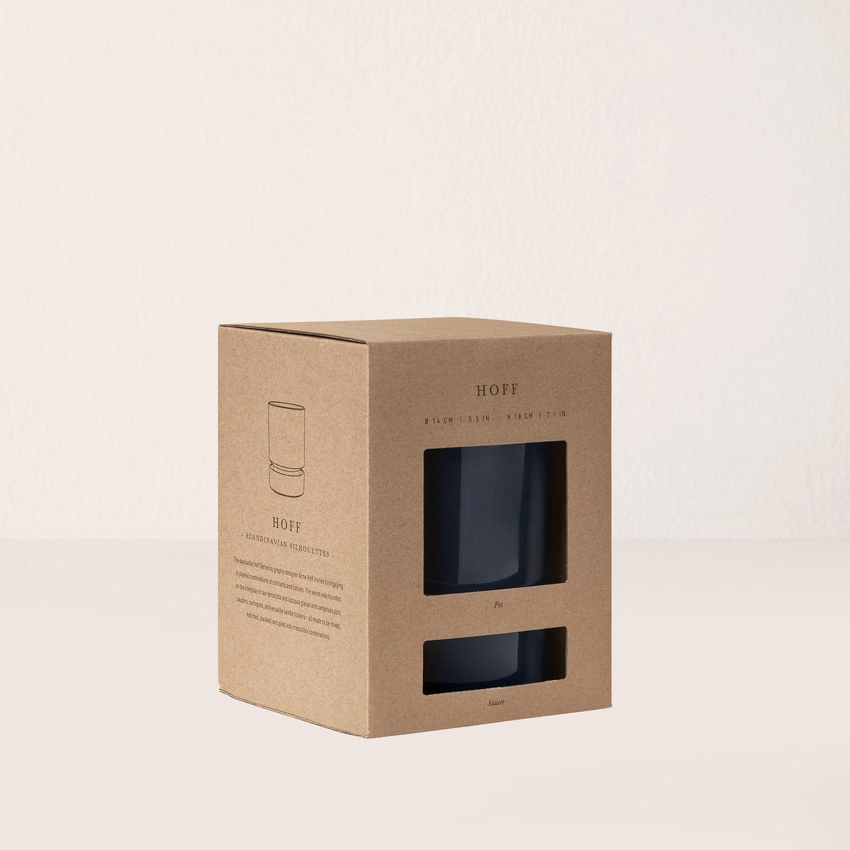 Hoff Ø14 Planter & Saucer Gift Set