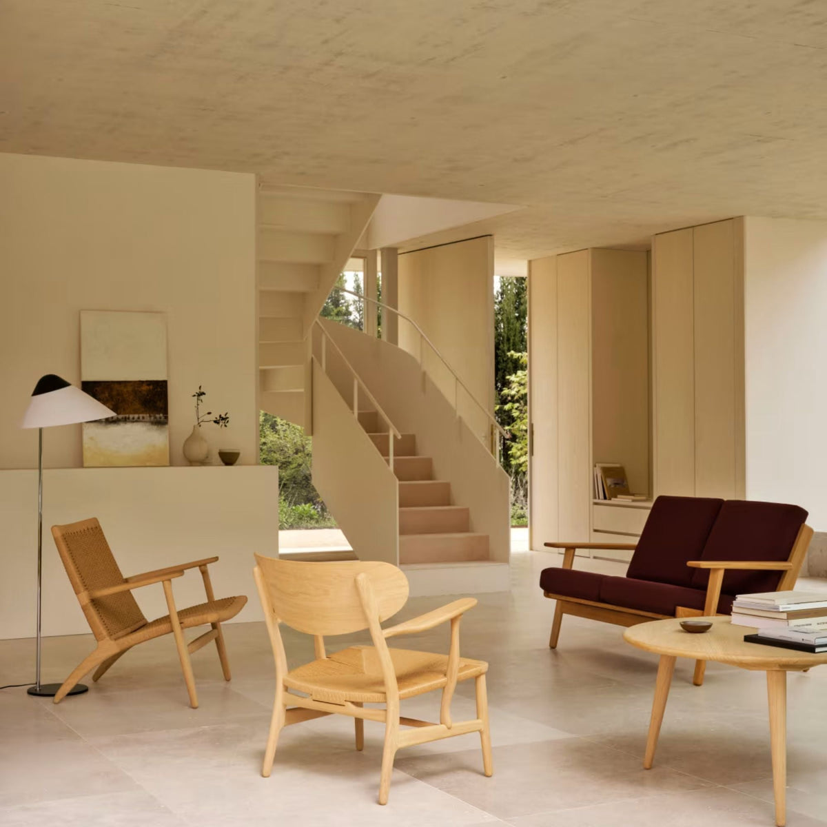 CH25 | Easy Chair - Oak Oil
