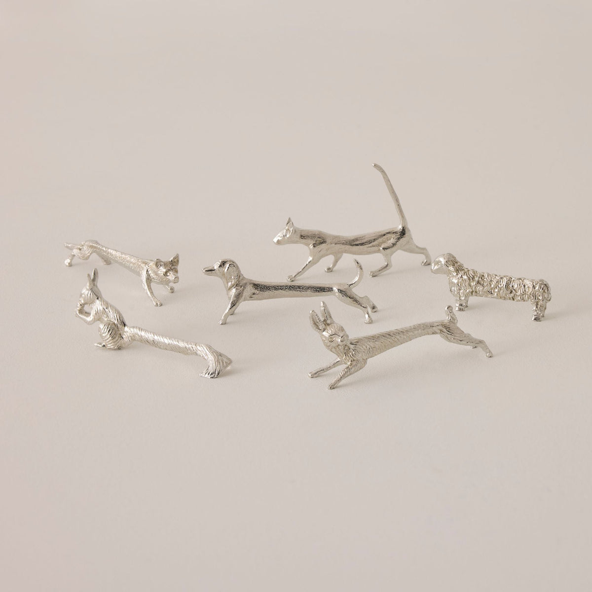 Countryside Animals Knife Rest - Set of 6