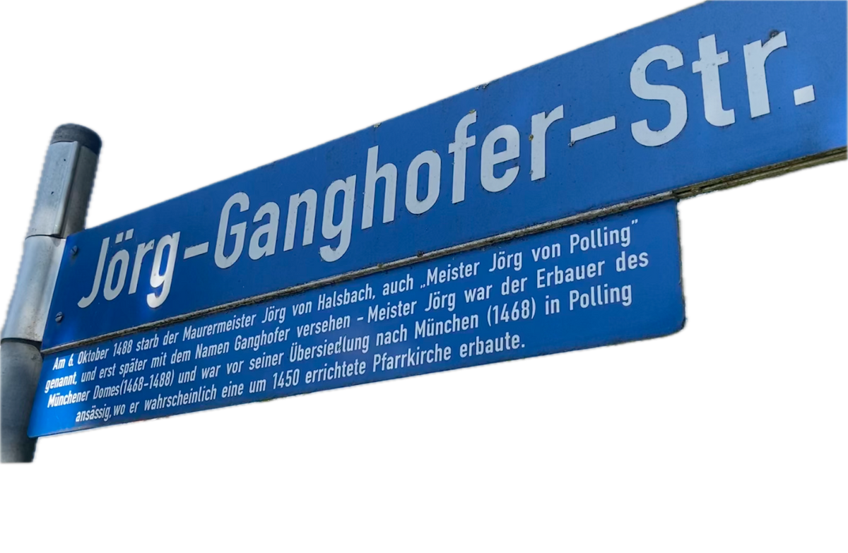 Legendenschild für Straßennamenschilder einseitig Höhe 100 Hohlkastenkprofil