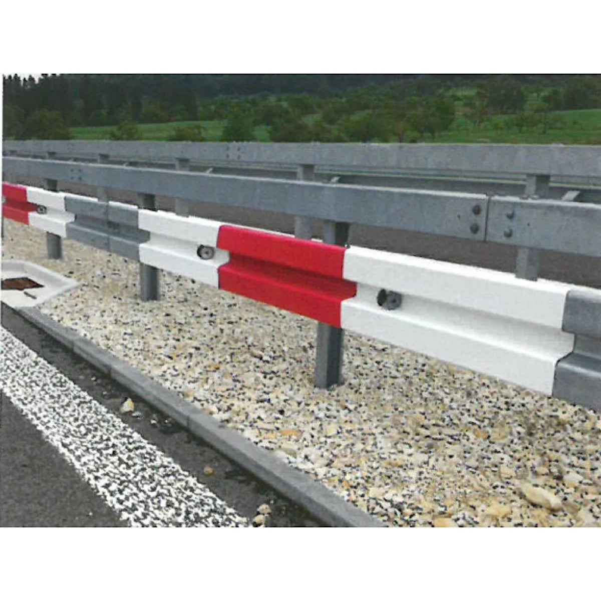 Leitprofil für Schutzplanken