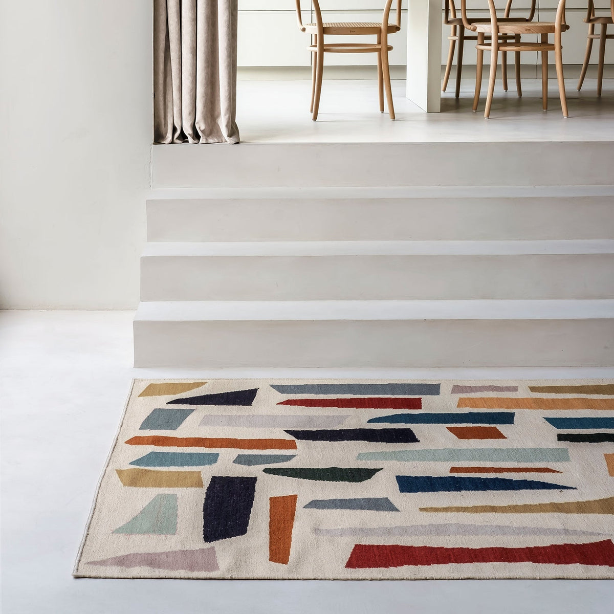 Tones Pieces Kilim Rug