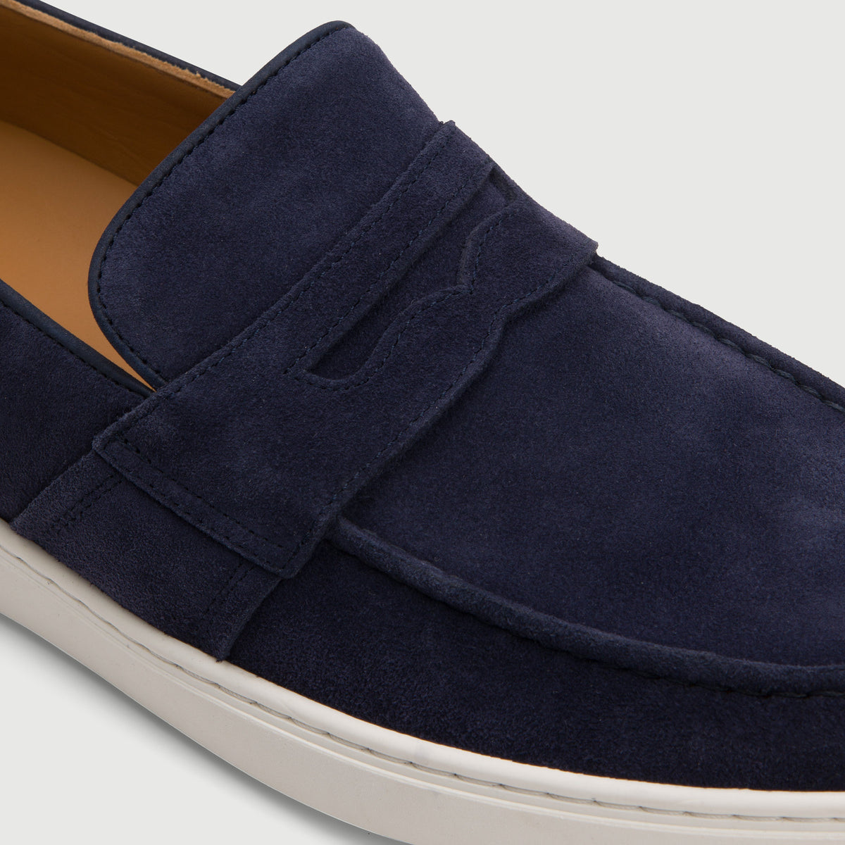The Paros Penny Loafer - Navy