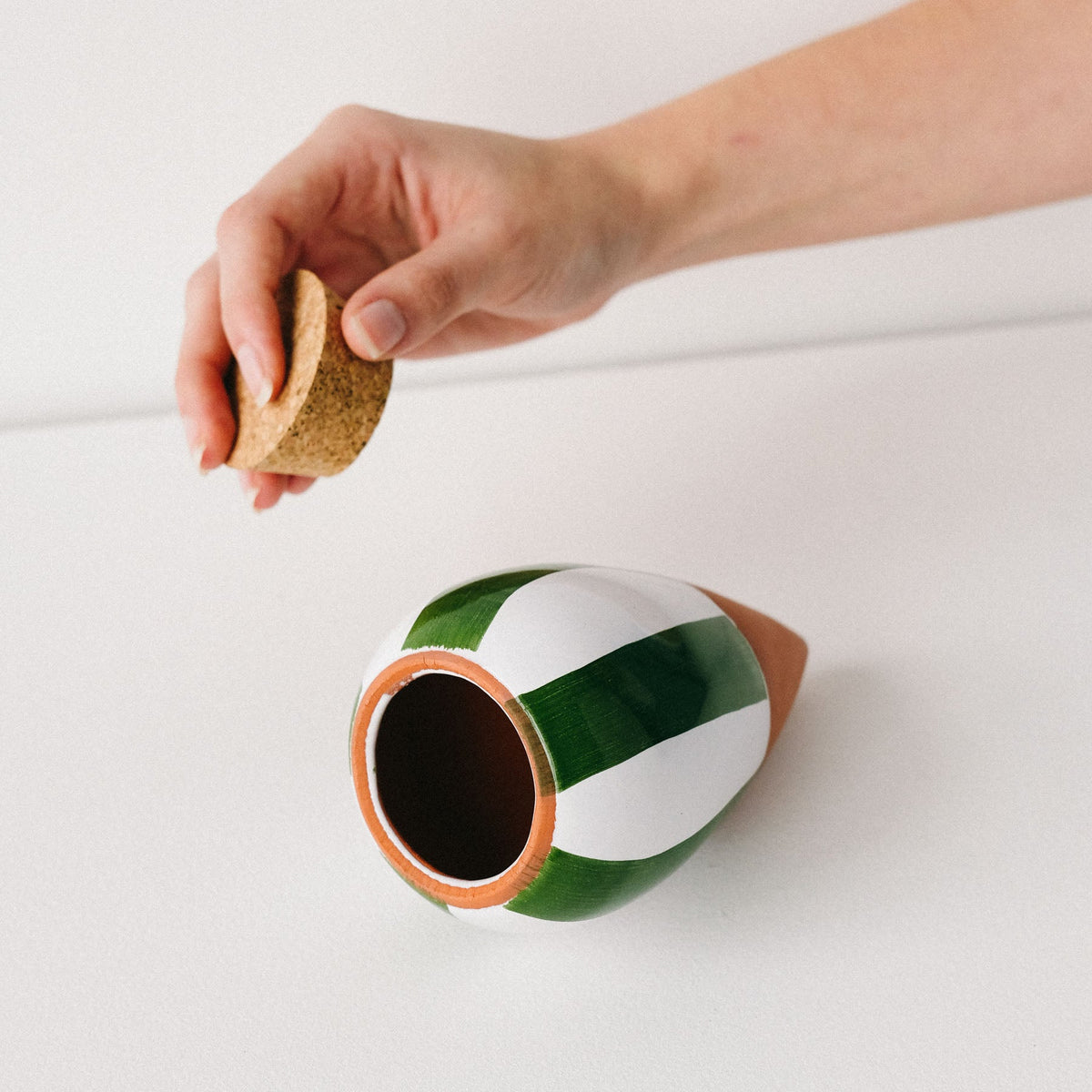 Olla Self-Watering Pot - Glaze