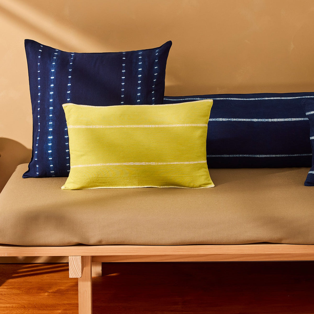 Cotton Lumbar Cushion Cover