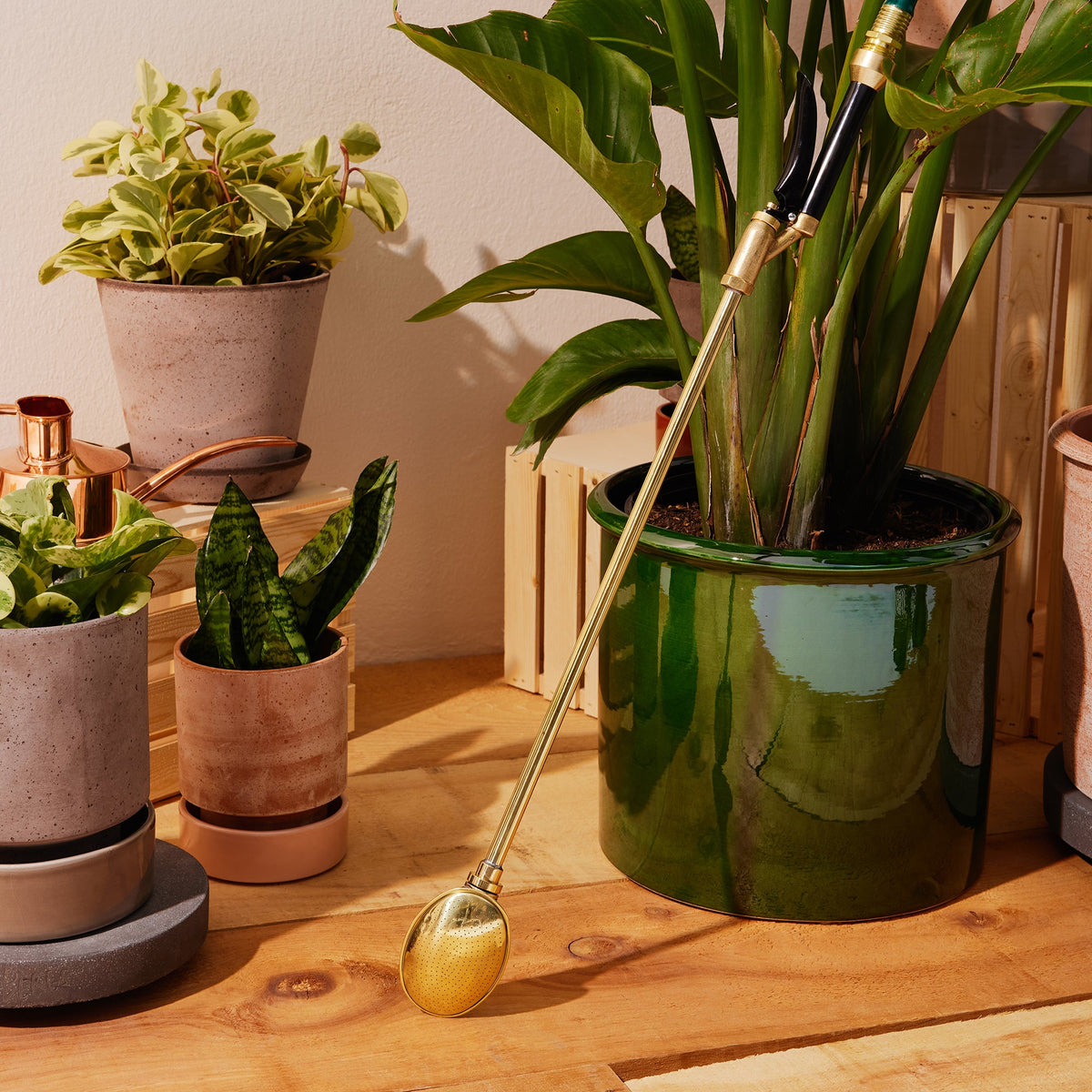 Julie Ø17 Planter & Saucer
