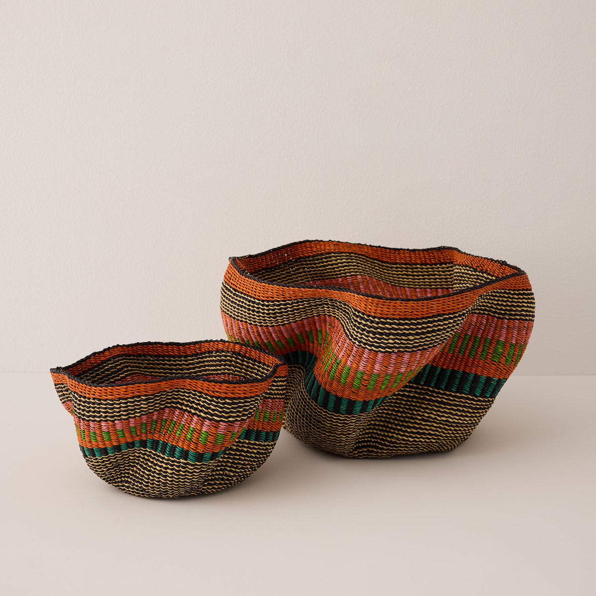Mini Pakurigo Wave Decor Basket