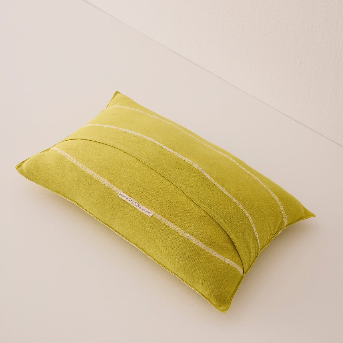 Cotton Lumbar Cushion Cover