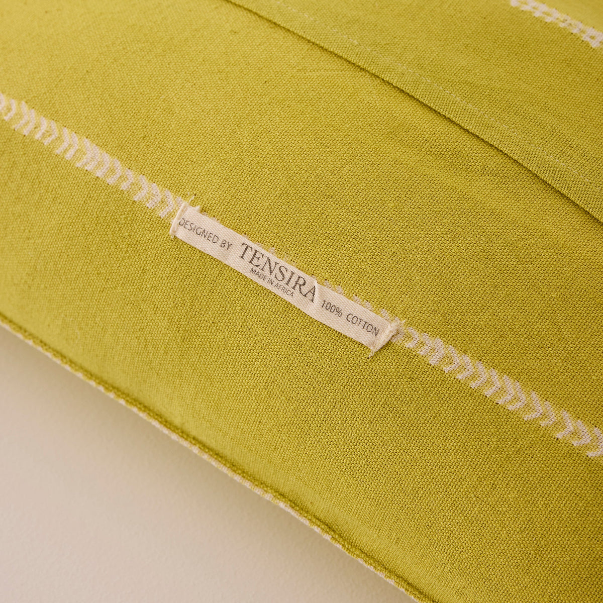 Cotton Lumbar Cushion Cover