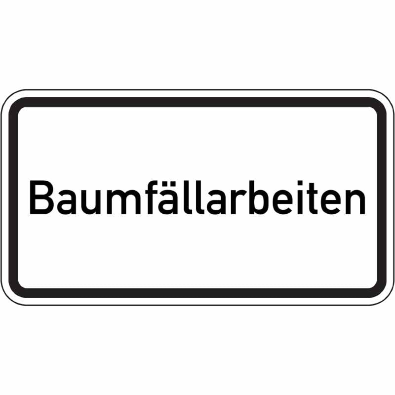 Warn- und Hinweisschild WH 62 – Baumfällarbeiten
