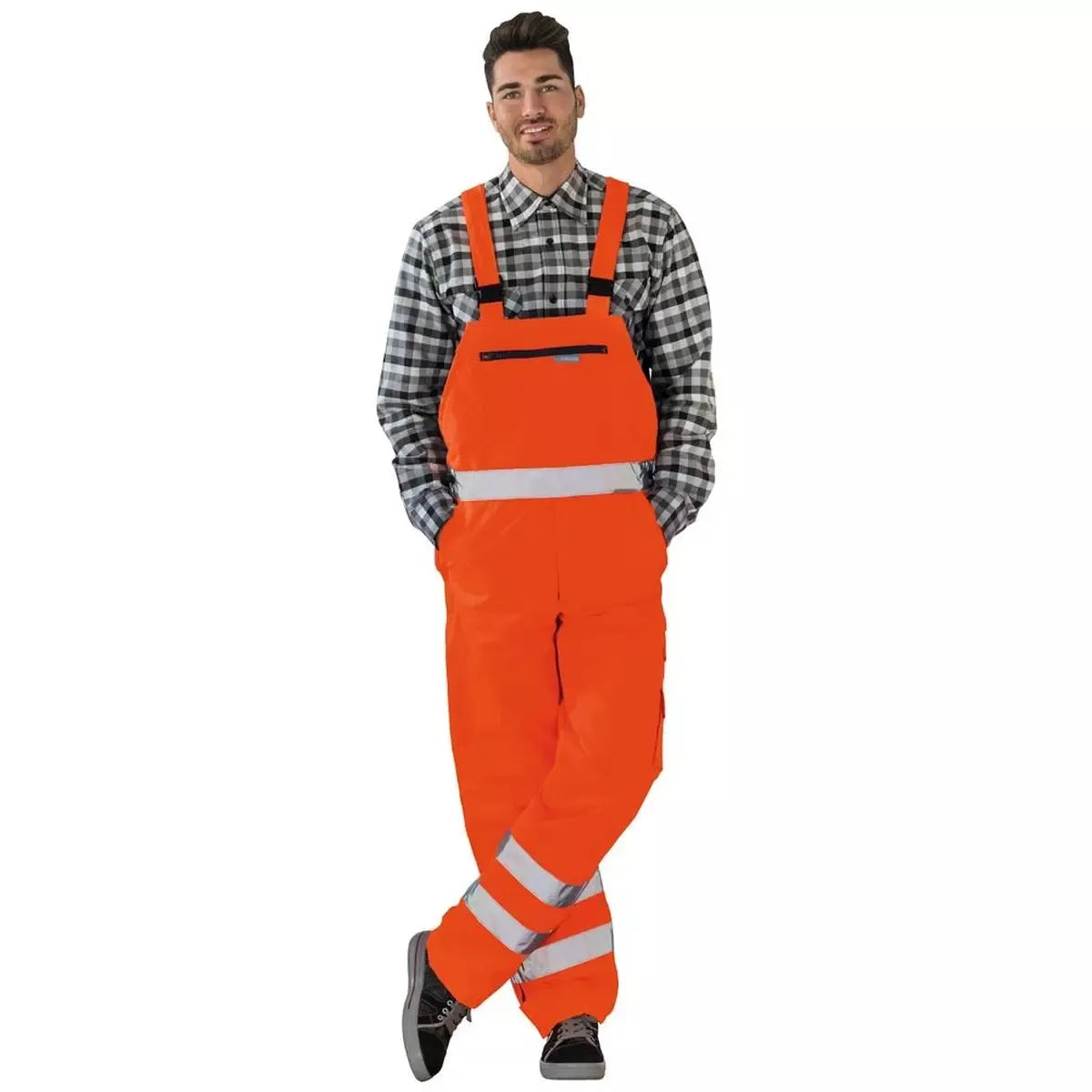Warnschutz Winter-Latzhose