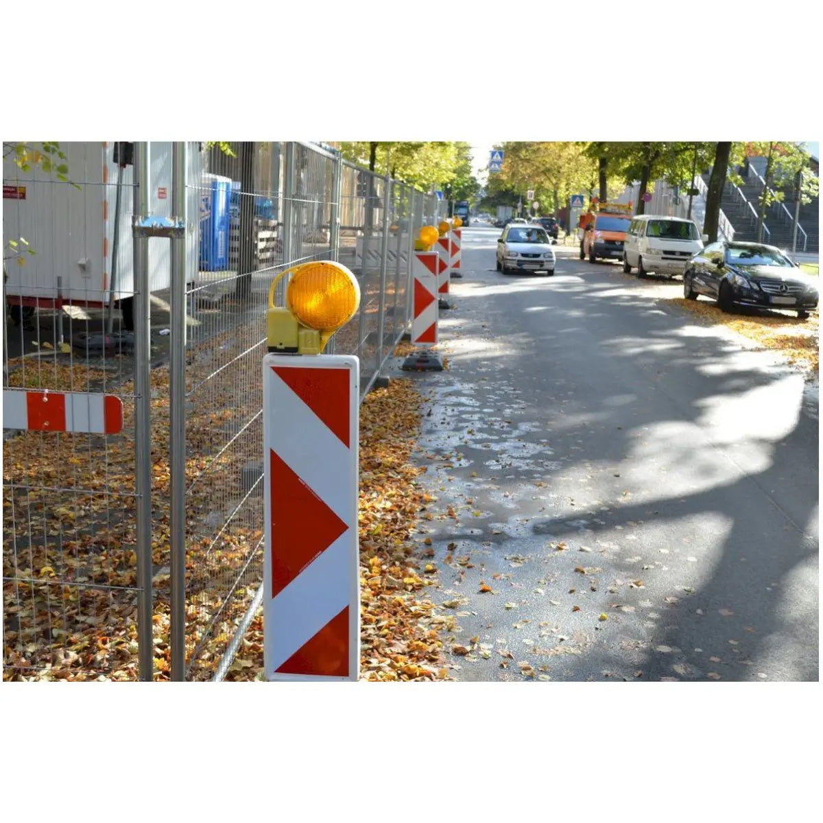 Bake für Bakensystem BASt 94 2K 013, 2seitig, waagrecht schraffiert VZ-600-60