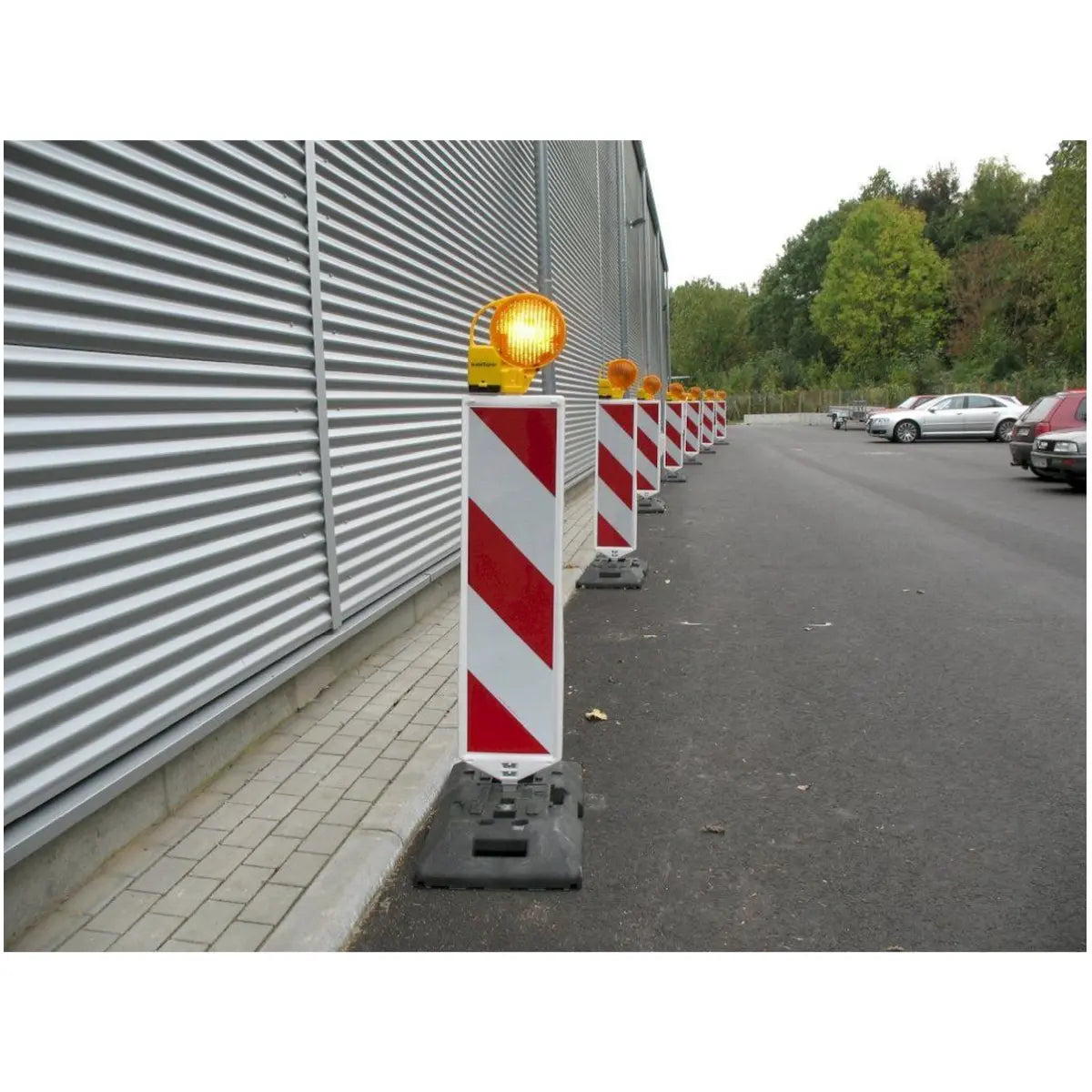 Bake für Bakensystem BASt 94 2K 013, 2seitig, waagrecht schraffiert VZ-600-60