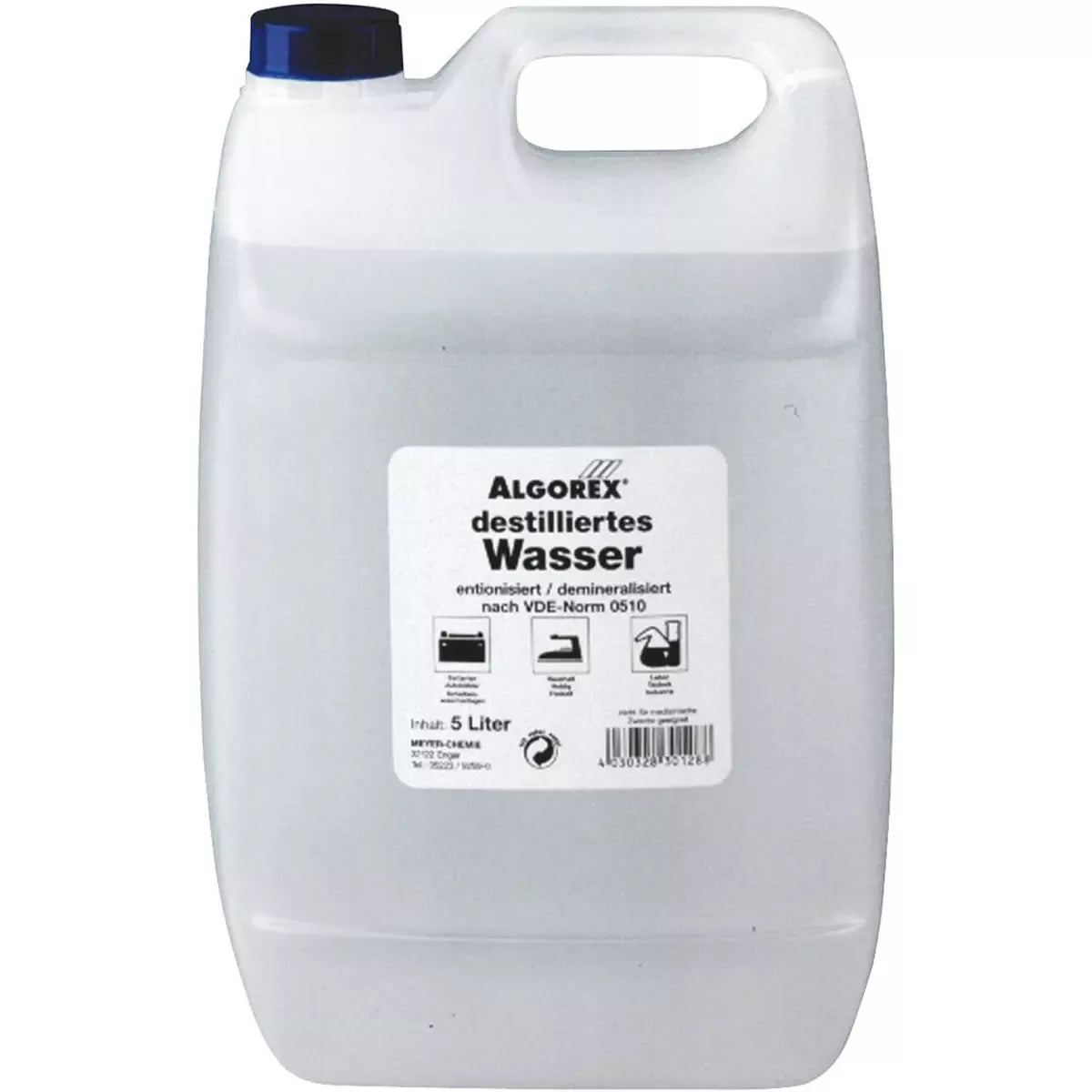 Algorex Destilliertes Wasser,5 l Kanister