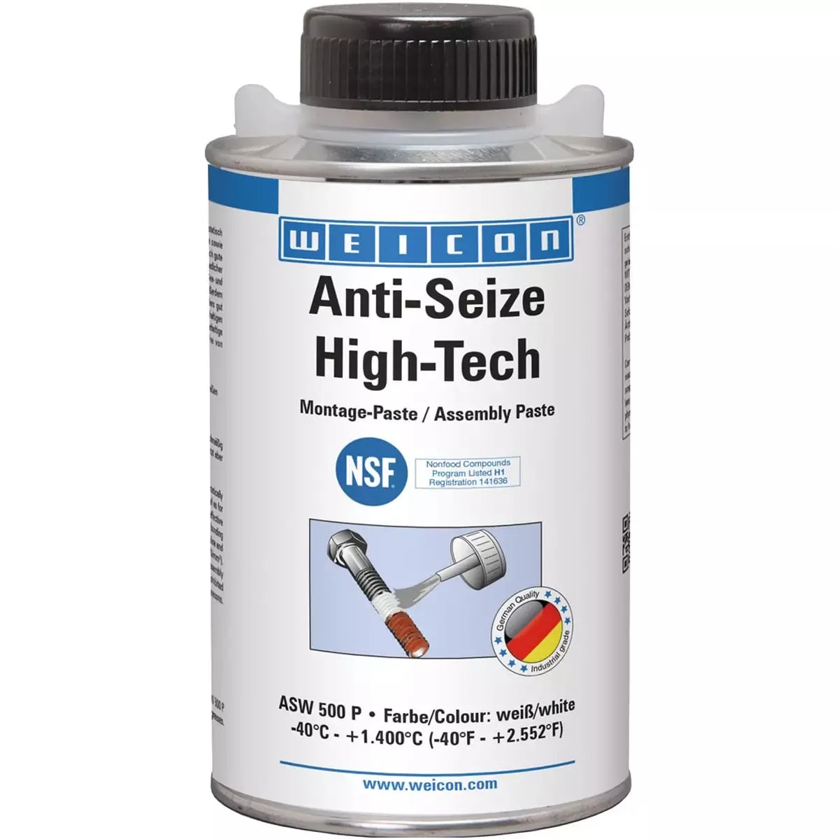Anti Seize Montagepaste High Tech 500g Pinseldose