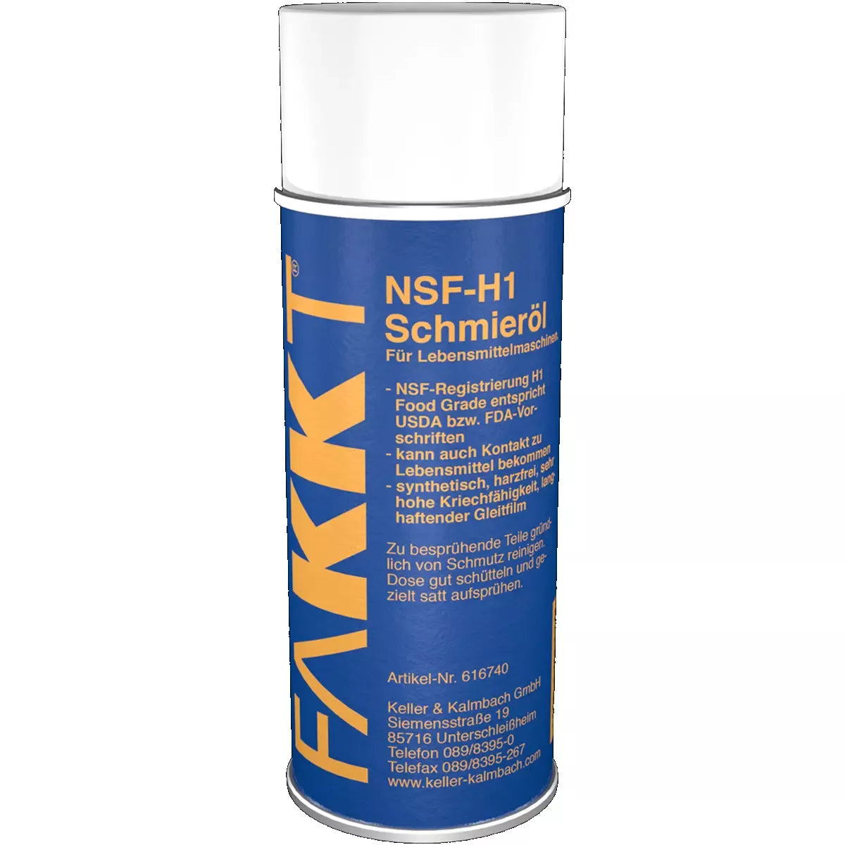 FAKKT Schmieröl NSF-H1, 400 ml, Spray