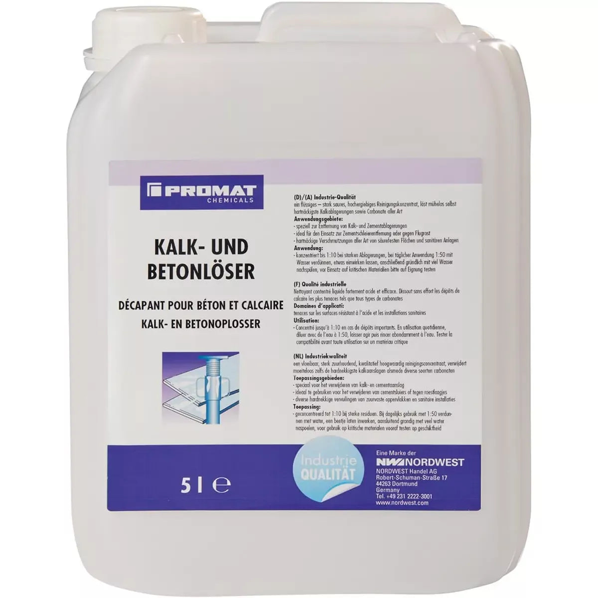 Kalk-/Betonlöser 5 l Kanister