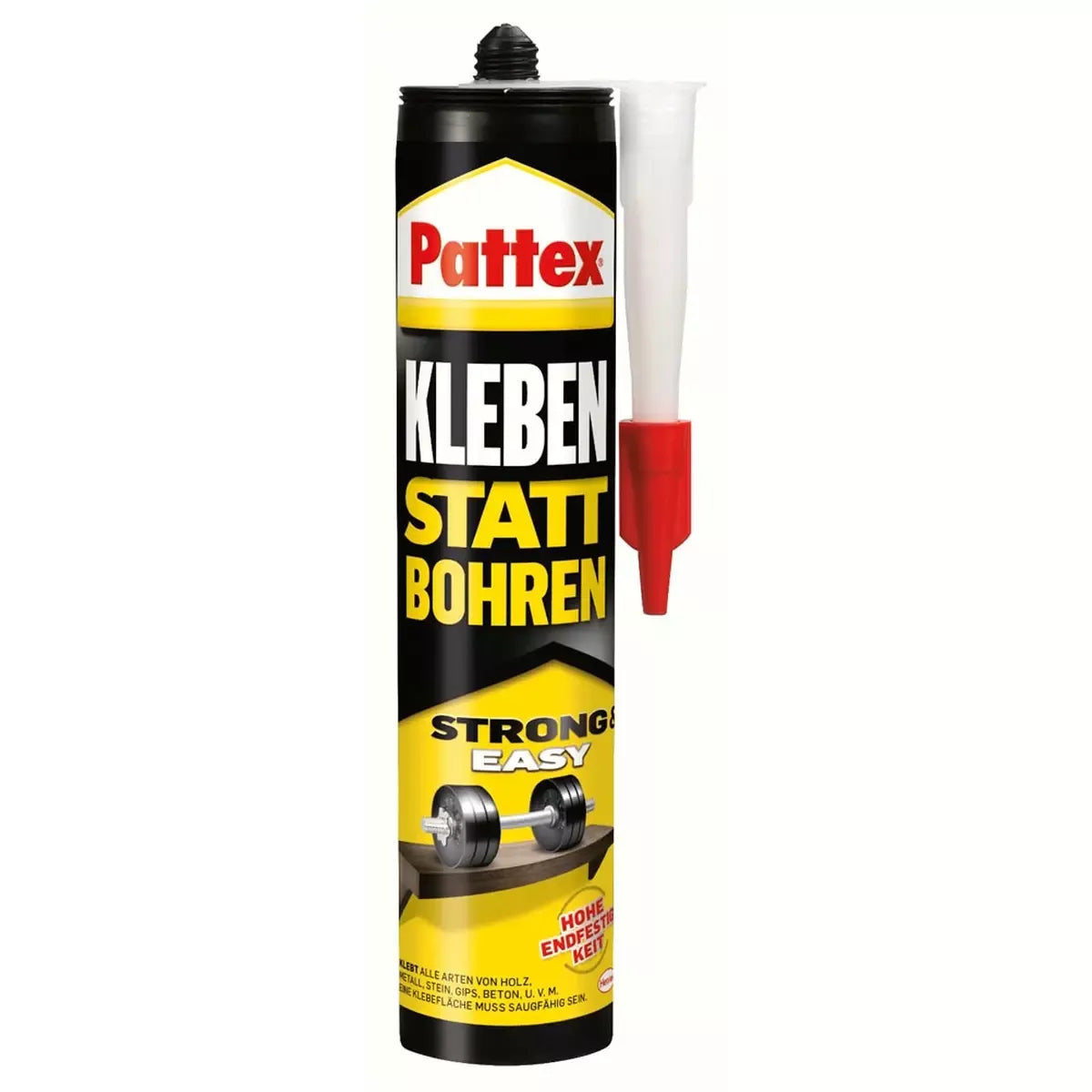 Montagekleber Kleben statt Bohren weiß 400 g Kartusche PATTEX