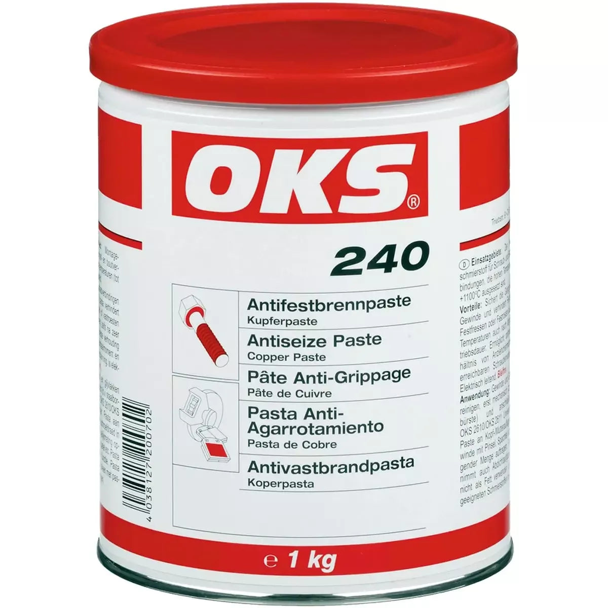 OKS 240 Antifestbrennpaste, Kupferpaste
