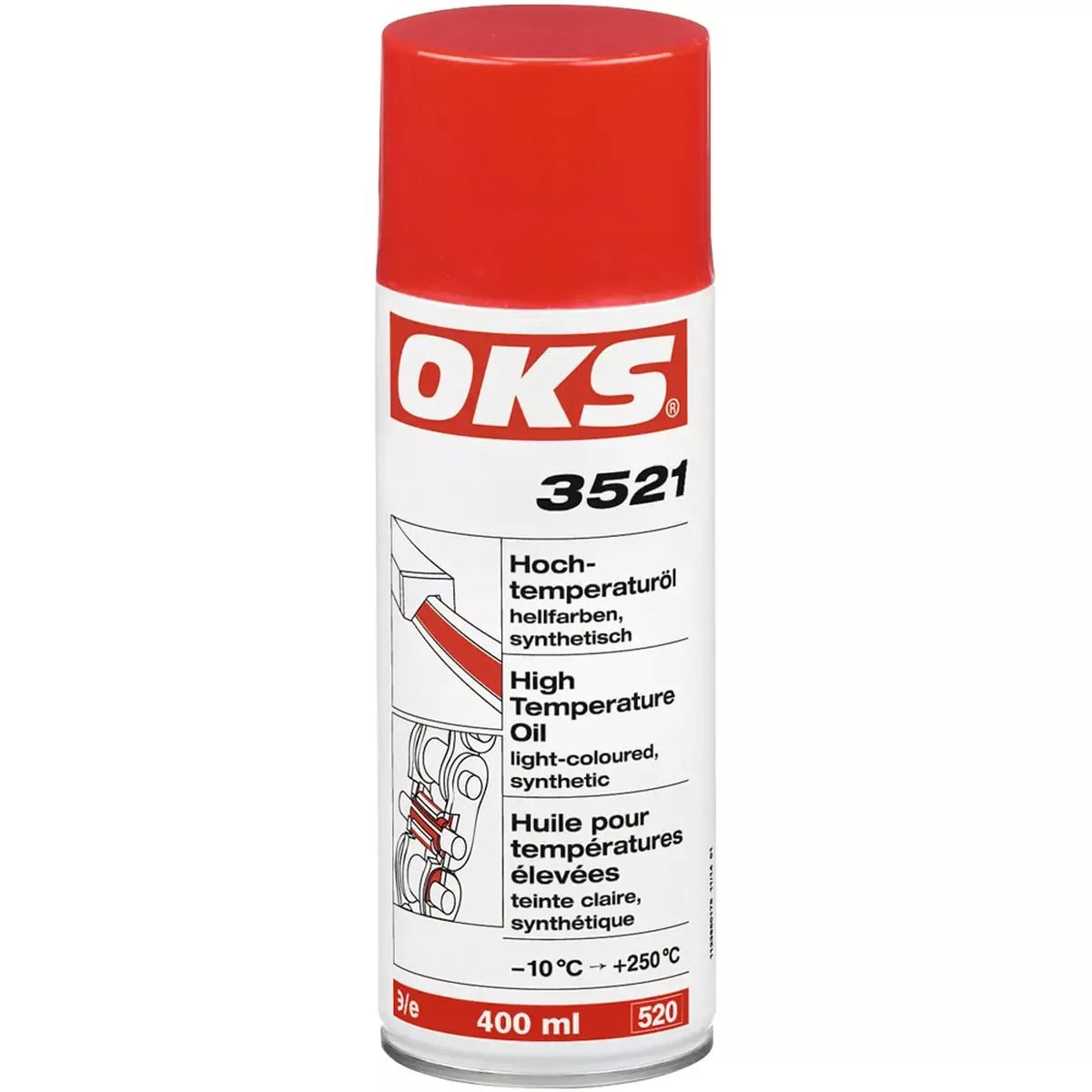 OKS 3521 Hochtemperaturöl hellfarbig, synthetisch, 400 ml Spray
