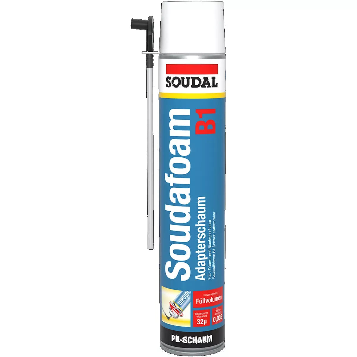 PU B1-Schaum 1-komponentig - schwer entflammbar Soudal