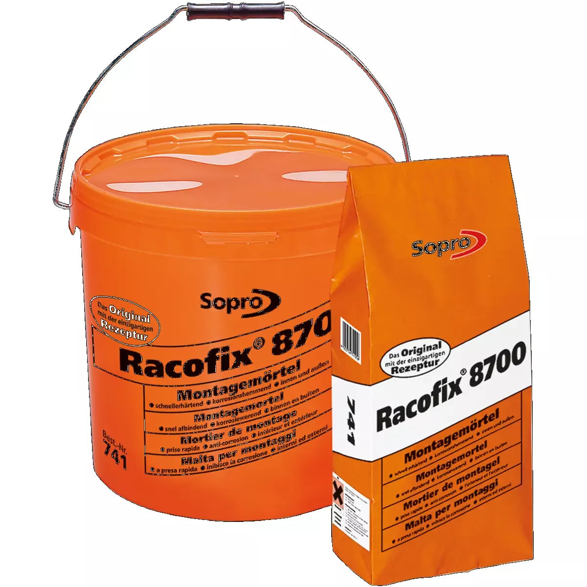 Racofix Schnellmontage-Mörtel 8700, 15