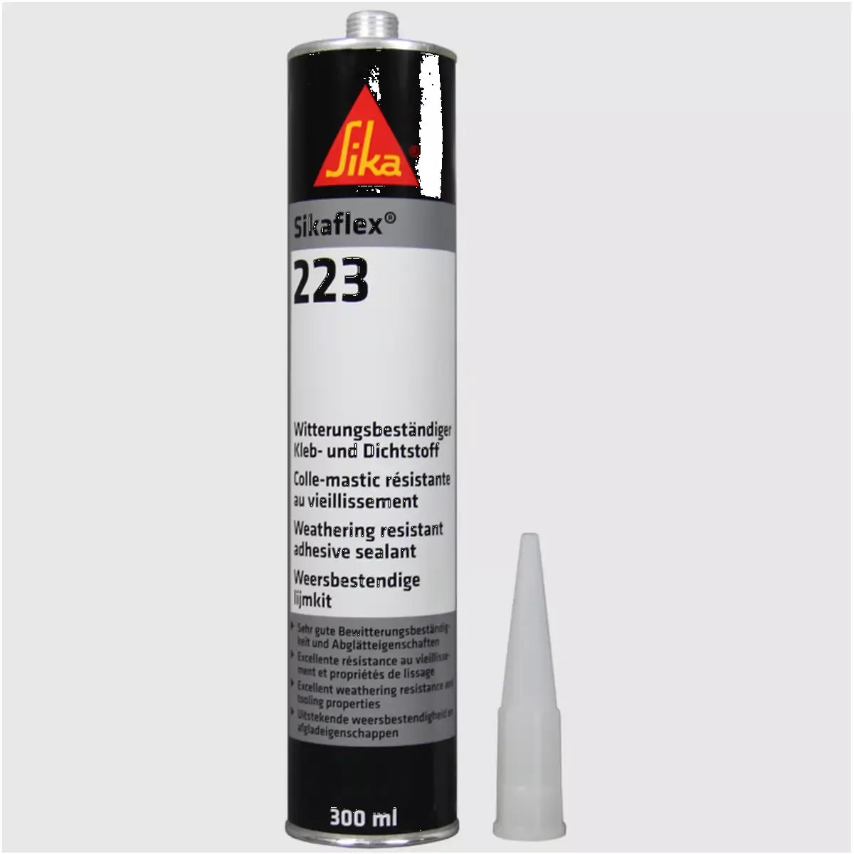 Sikaflex 223, schwarz, 300 ml Kartusche