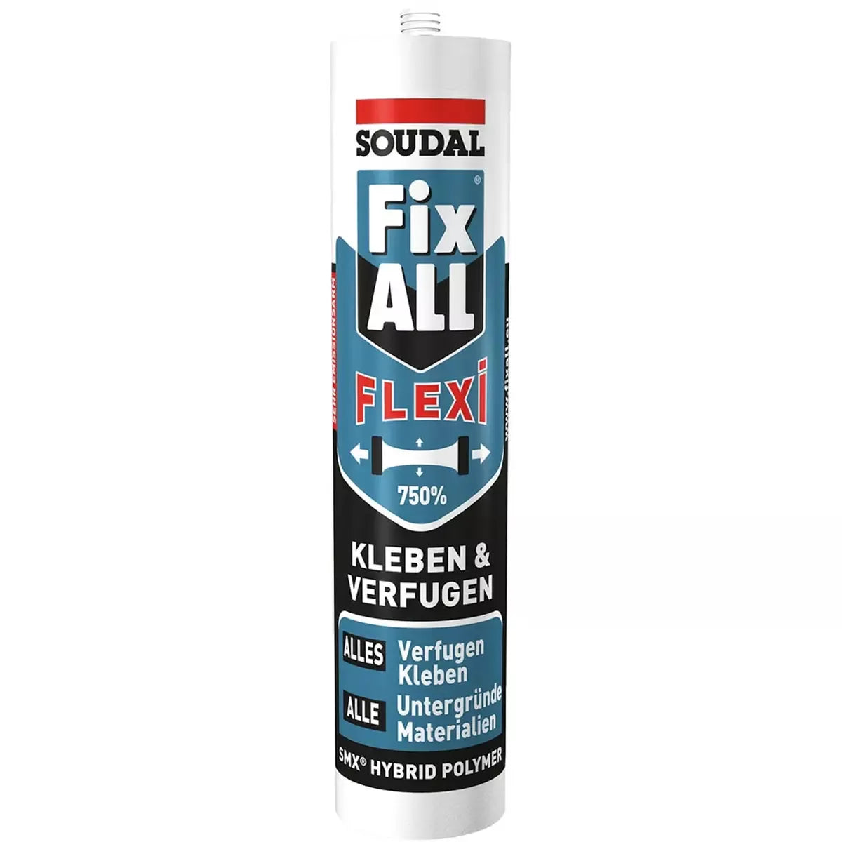 Soudal Universal Montagekleber Fix All Classic / Flexischwarz 290 ml