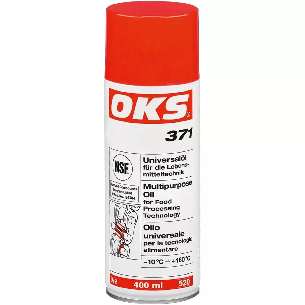 Universalöl für die Lebensmitteltechnik NSF-H1 farblos Spraydose 400 ml