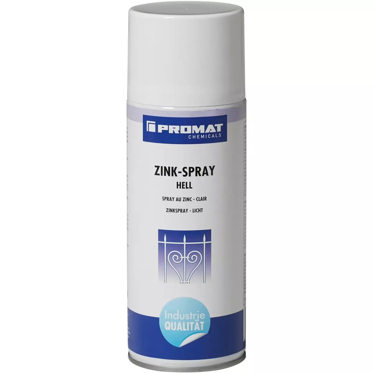 Zinkspray hell, Inhalt 400 ml, temperaturbeständig bis +250 Grad C, Spraydose