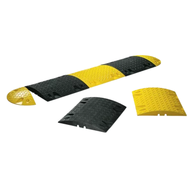 Bodenschwelle 60 mm, Endstück, L.215 x B.430 x H.60 mm, schwarz