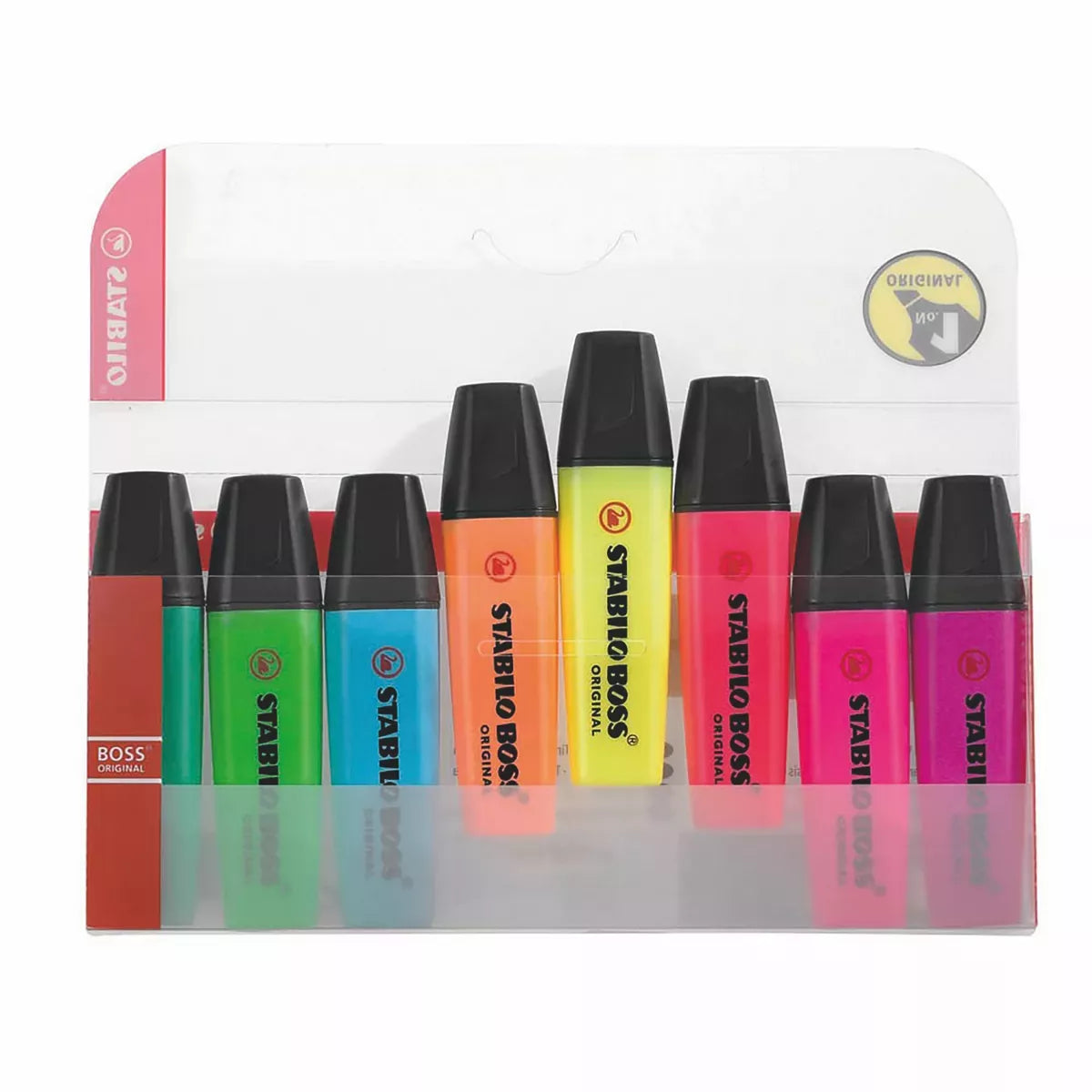 8 Stabilo Boss Original Textmarker farbsortiert