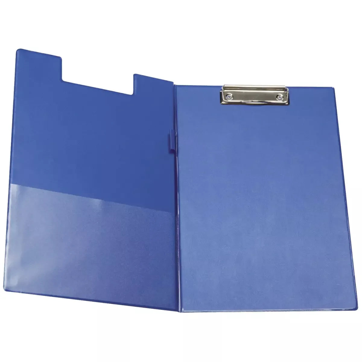 Klemmmappe mit Folienüberzug - blau