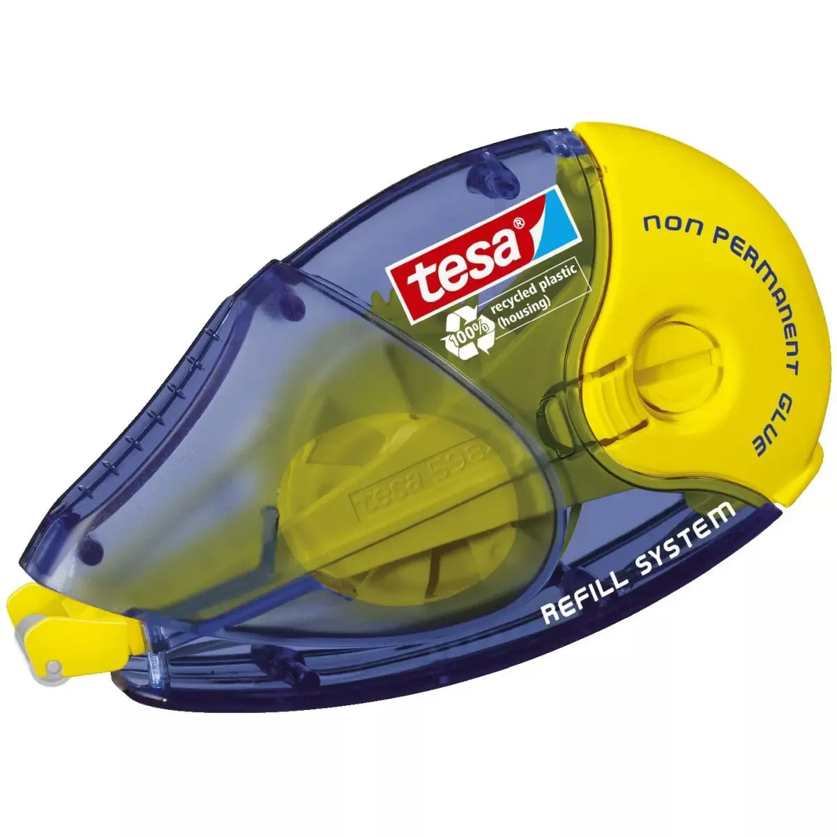 Kleberoller - non permanent, 14 m x 8,4 mm, blau