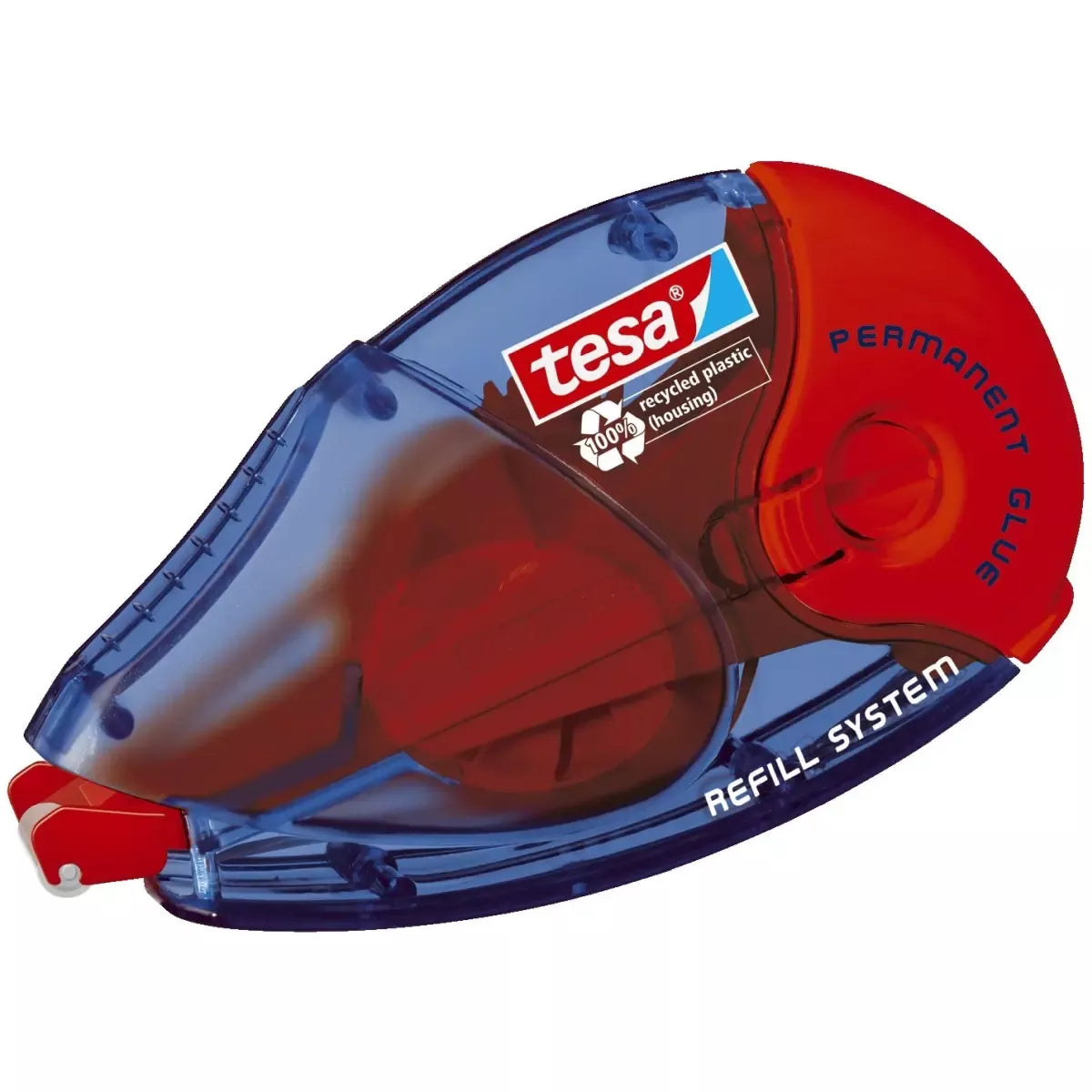 Kleberoller - permanent, 14 m x 8,4 mm, blau