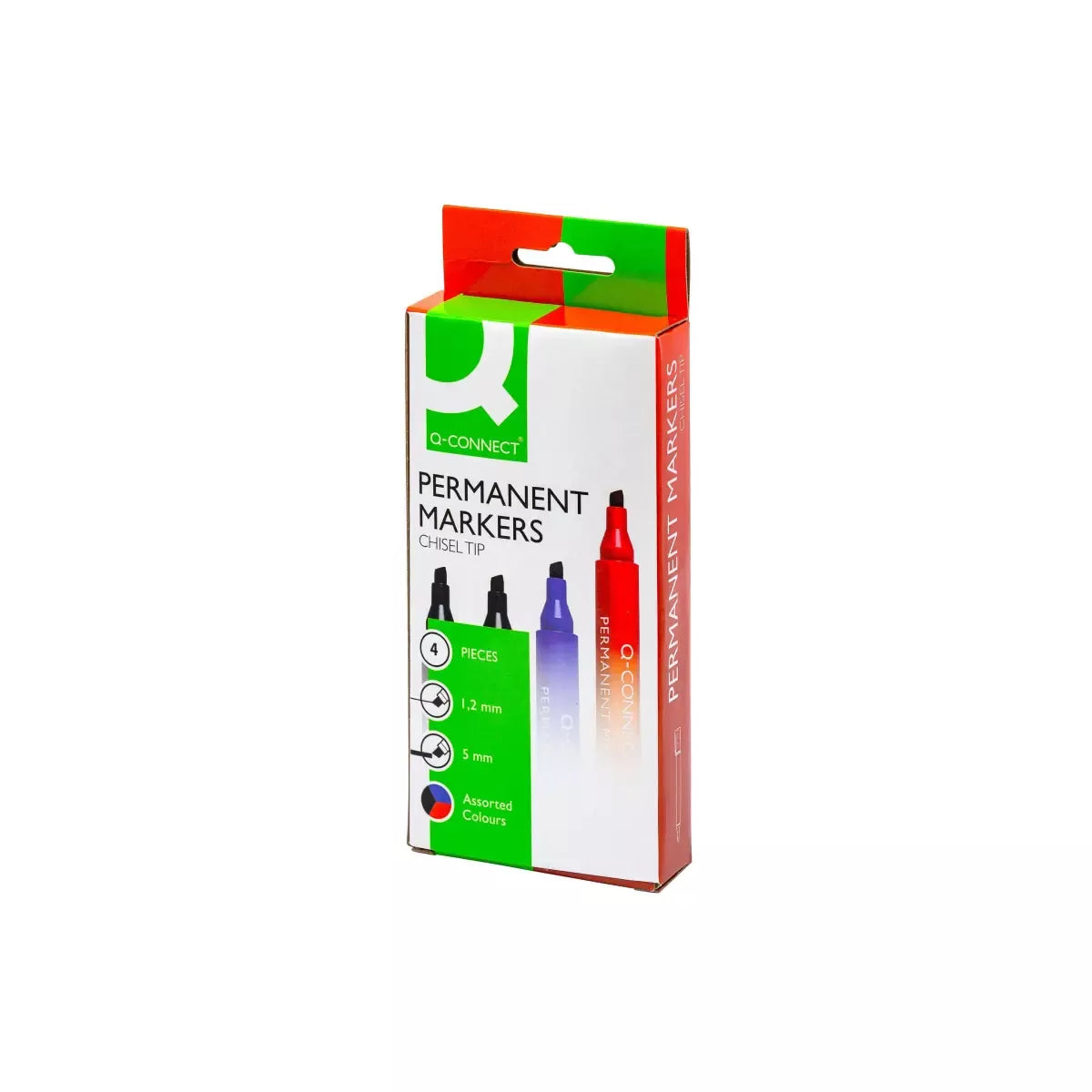 Permanentmarker - ca. 2 - 5 mm, 4-er Pack