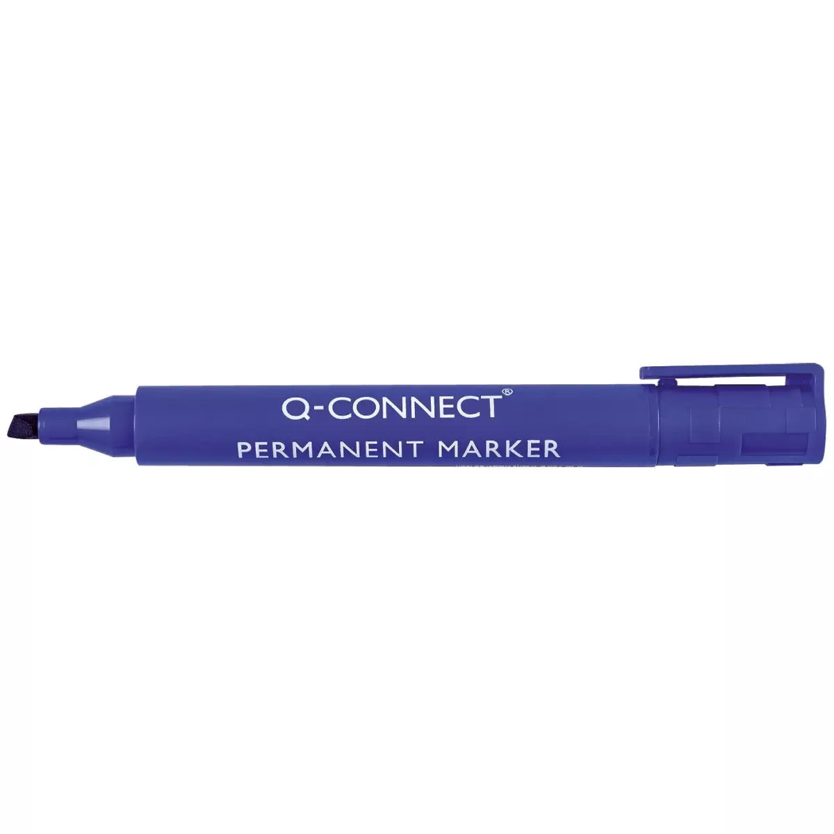Permanentmarker, ca. 2 - 5 mm, blau