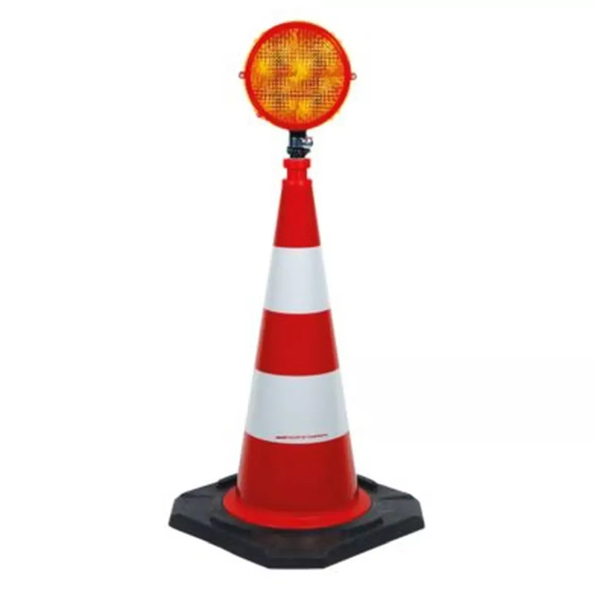 Leitkegel-Richtstrahler RS 2000 LED, einseitig, gelb, inkl. Versorgungsteil