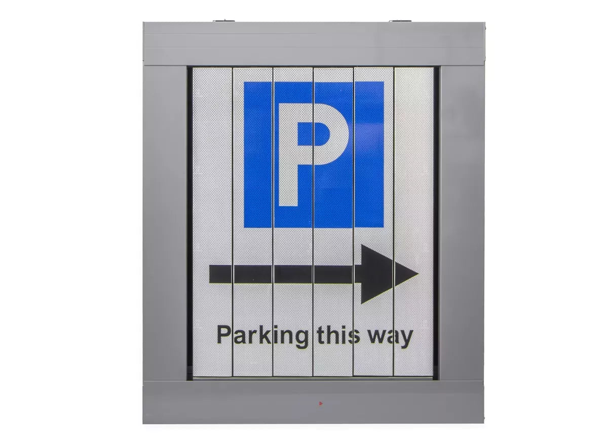 Prismenschild mit Bildgröße 630 x 630 mm
