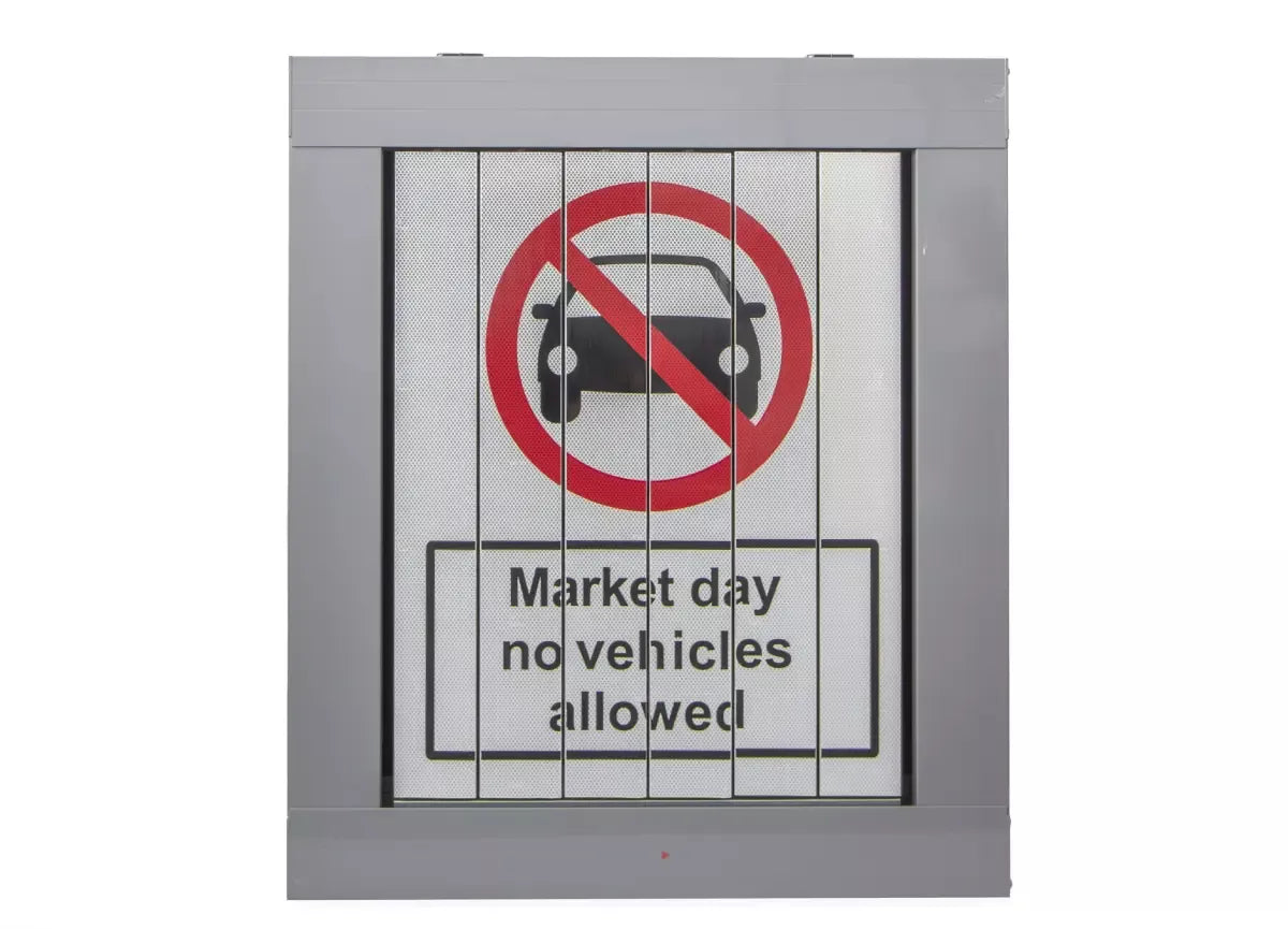 Prismenschild mit Bildgröße 948 x 950 mm