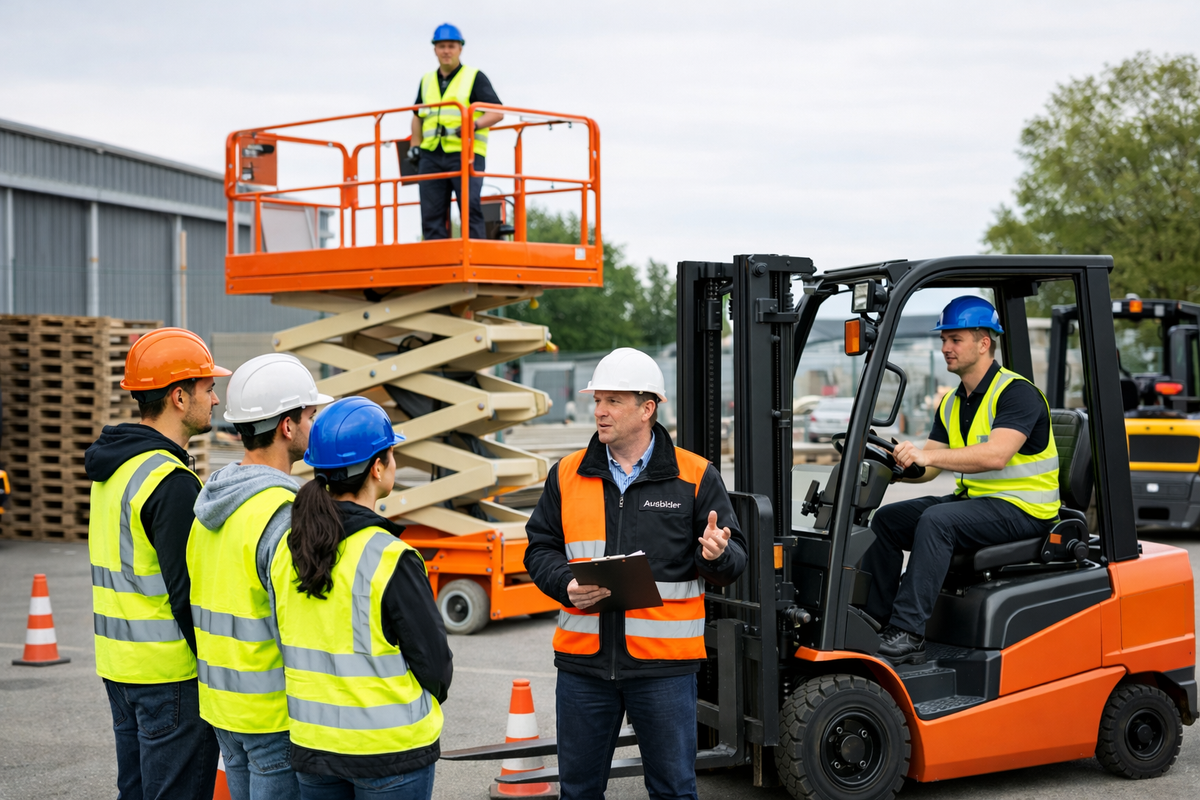 Arbeitssicherheitsunterweisung im Bauhof 1 Teilnehmer