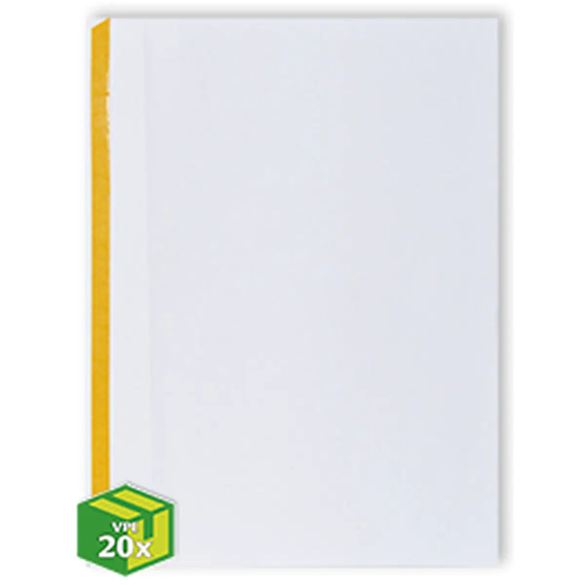 Allonge, blanko, 180 x 134 mm, für Randvermerke von Personenstandsbüchern, mit Permanentklebestreifen – VPE 20