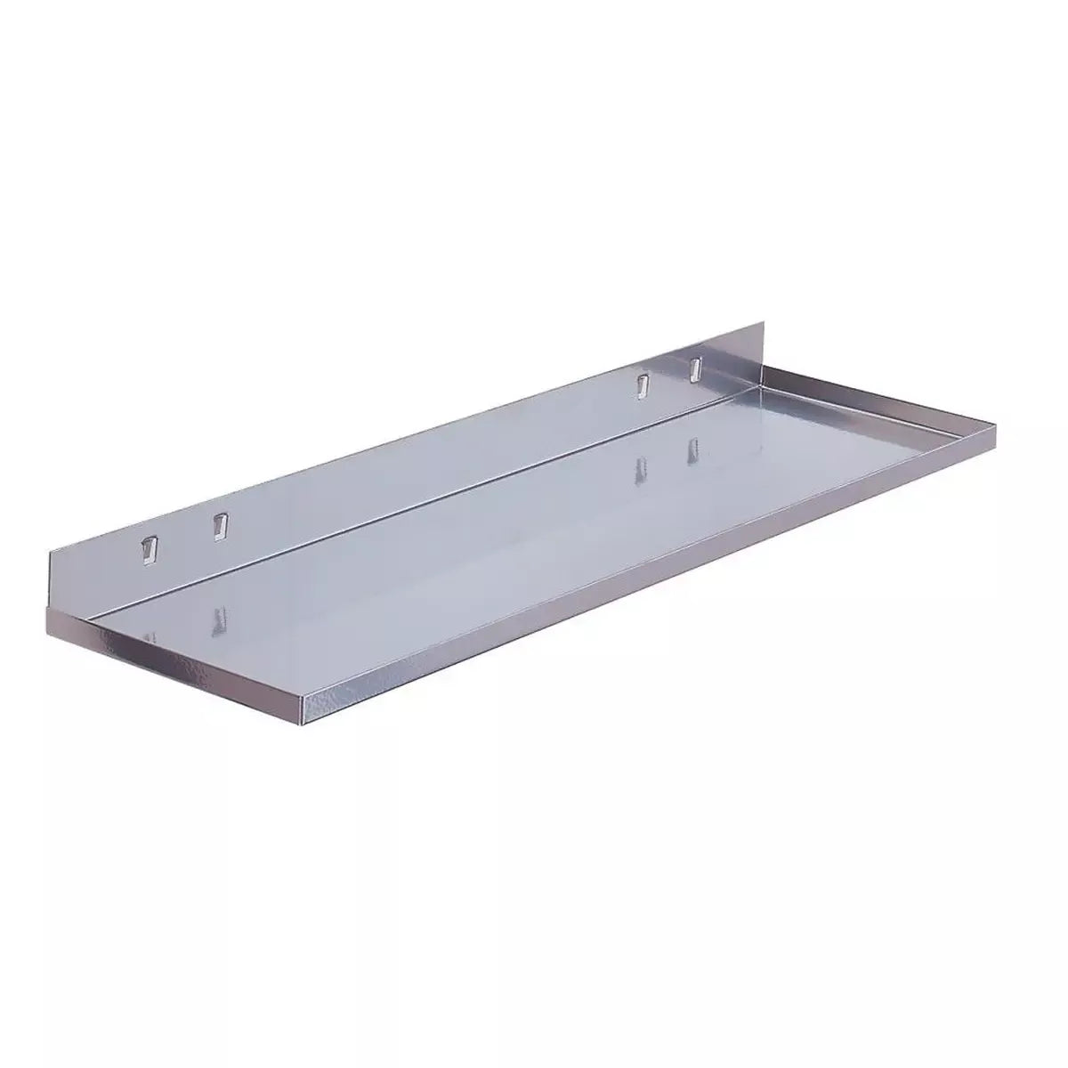 Ablageplatte,BxT 350x125 mm, ähnlich RAL 9006 aluminium