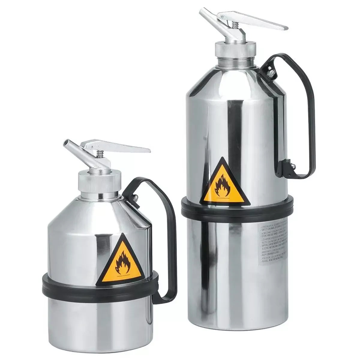 Dosierkanne aus Edelstahl, mitnach allen Seiten drehbarem Feindosierer, Volumen 2,5 l, Durchm.xH 145x280 mm