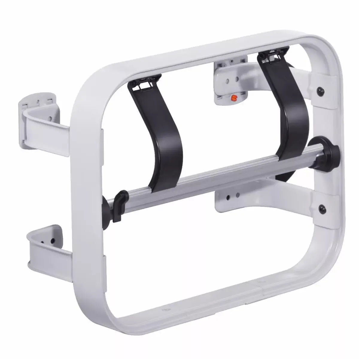 Papierabroller, für Rollenbreite 300 mm, AchsDurchm. 20 mm, mit glattem Schneidmesser, BxTxH 384x220x310 mm, lichtgrau