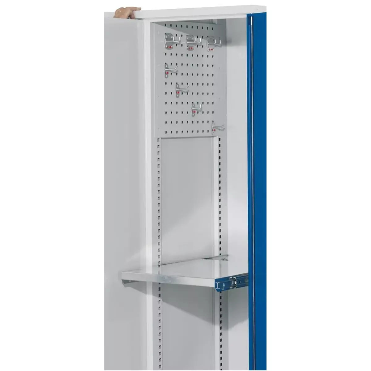 Schubladeneinteilungsset, verzinkt, für Schubladen BxH 1000x100 mm