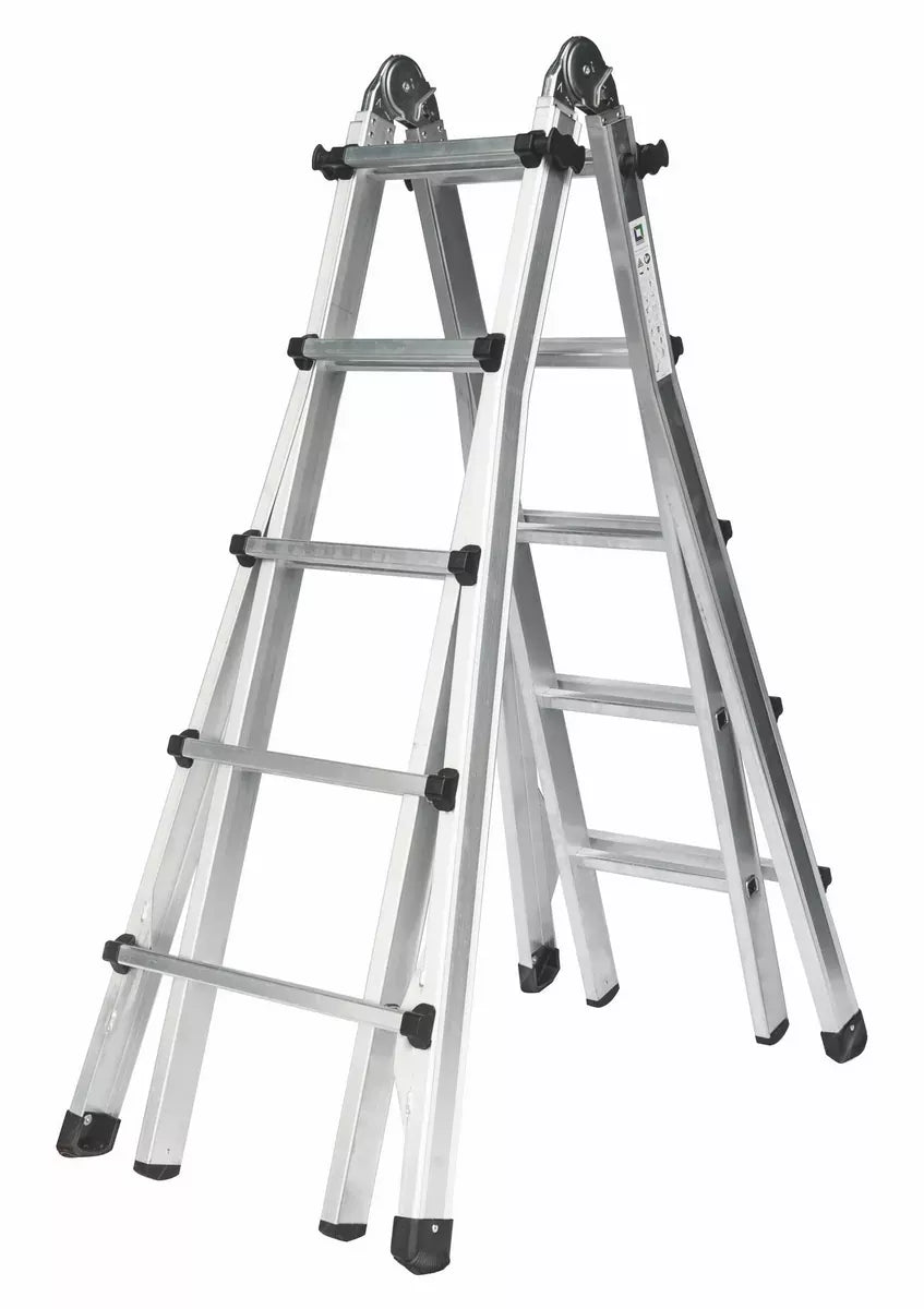 Teleskopleiter 4-teilig ohne Traverse